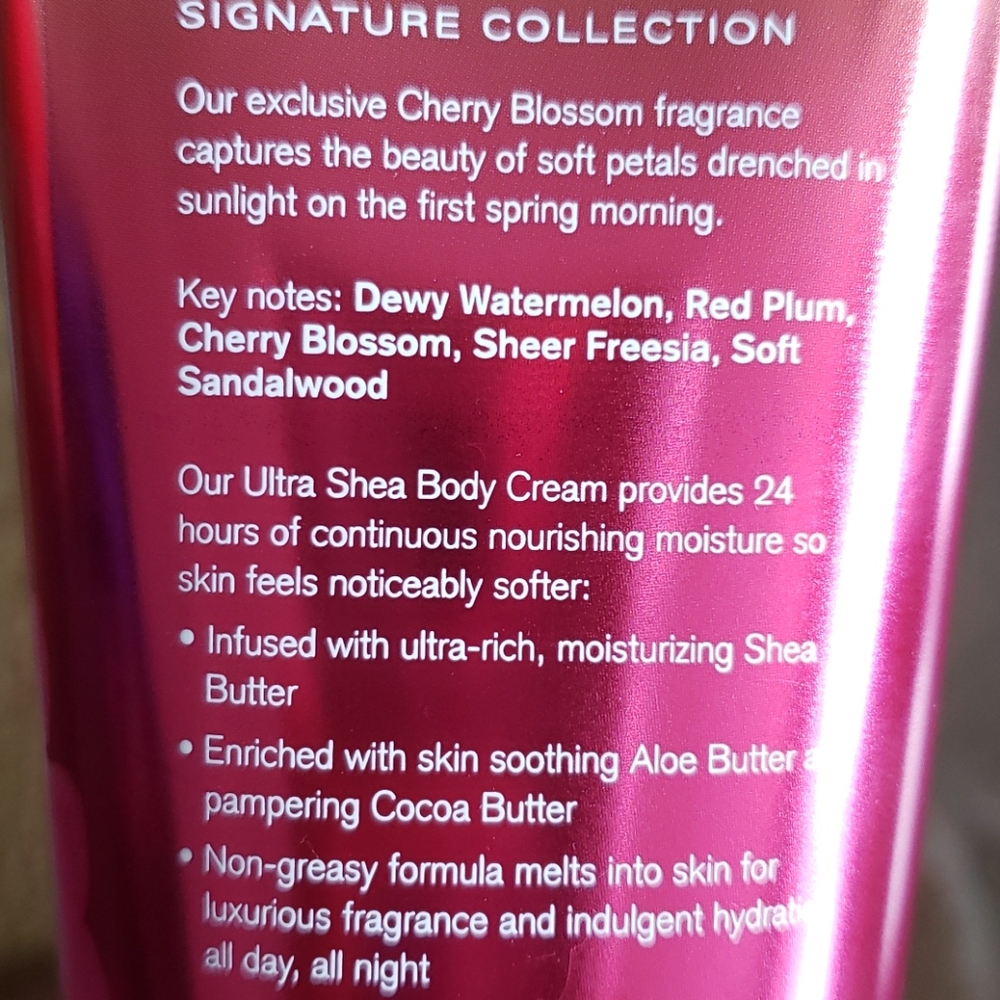3 Bath & Body Works CHERRY BLOSSOM Body Lotion - Picture 6 of 7